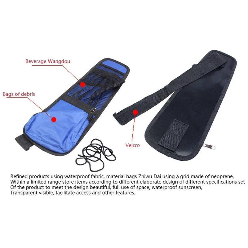 08 Car Auto Seat Side Back Storage Pocket Holder