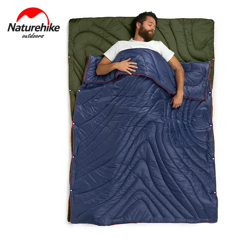 Naturehike Multifunction Portable Ultralight Outdoor Camping Travel 3 In 1 Envelope Cotton Sleeping Bag Blanket Quilt For Car
Naturehike Multifunction Portable Ultralight Outdoor Camping Travel 3 In 1 Envelope Cotton Sleeping Bag Blanket Quilt For Car