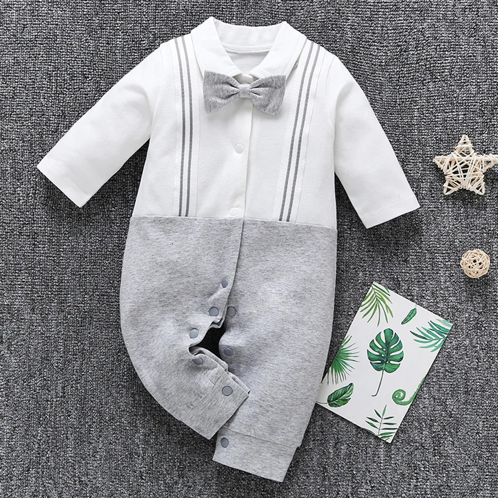 Infant Toddler Baby Boy Bow Gentleman Straps Jumpsuit Casual Romper Clothes Autumn Winter
Infant Toddler Baby Boy Bow Gentleman Straps Jumpsuit Casual Romper Clothes Autumn Winter