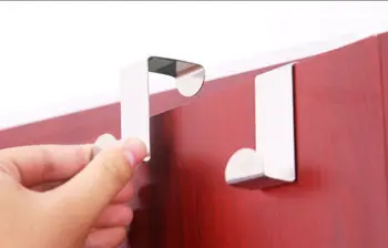 Hot Durable Over Door Hook Multi-function Dual-use Stainless Steel Reversible Cupboard Hook Hanger
Hot Durable Over Door Hook Multi-function Dual-use Stainless Steel Reversible Cupboard Hook Hanger