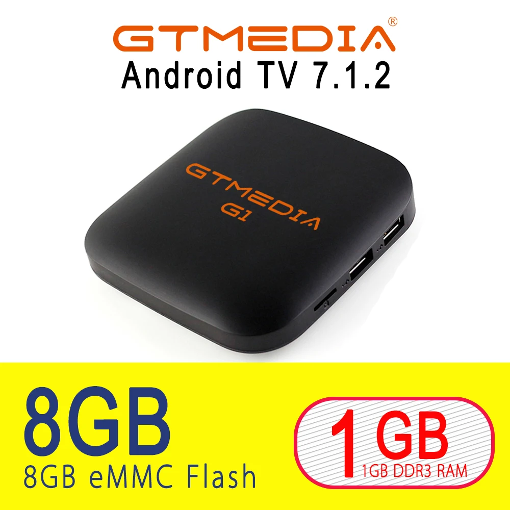 GTmedia Android G1 Tv iptv subscription live tv Android 7.1 S905W Wireless WIFI media box Set-Top Box For m3u smart ip tv box
GTmedia Android G1 Tv iptv subscription live tv Android 7.1 S905W Wireless WIFI media box Set-Top Box For m3u smart ip tv box