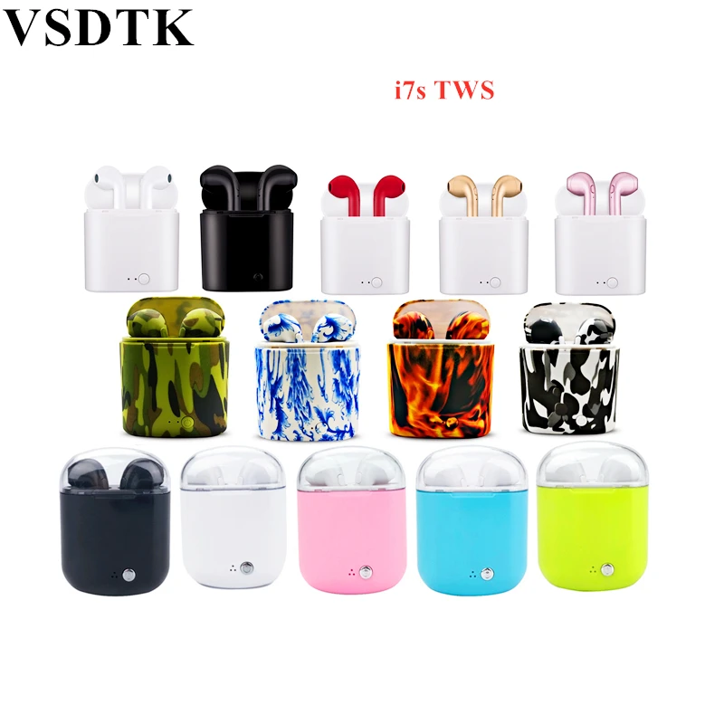 i7s TWS Mini Wireless Bluetooth Earphone Stereo In-Ear Earphones With Charging Box For iphone Android Xiaomi Huwei phone
i7s TWS Mini Wireless Bluetooth Earphone Stereo In-Ear Earphones With Charging Box For iphone Android Xiaomi Huwei phone