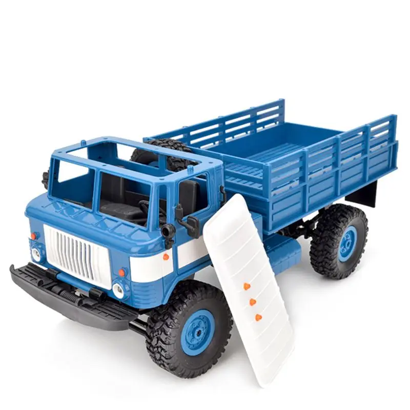WPL B - 24 1:16 2.4G Mini Off-road RC Military Truck RTR Four-wheel Drive / 10km/h Maximum Speed
WPL B - 24 1:16 2.4G Mini Off-road RC Military Truck RTR Four-wheel Drive / 10km/h Maximum Speed