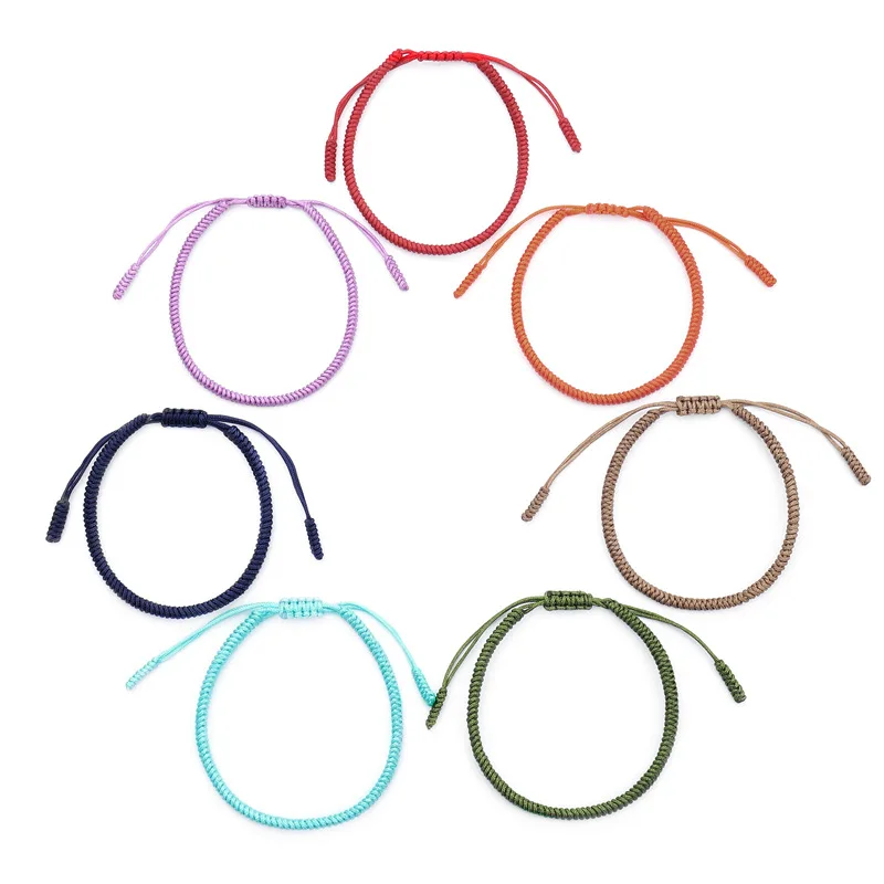 Bracelet Tibetain Tressé porte bonheur