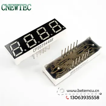 CPS03944AR Common Cathode 4Bit Digital Tube 7 segment 0.39" Red LED Display 10PCS/LOT
CPS03944AR Common Cathode 4Bit Digital Tube 7 segment 0.39" Red LED Display 10PCS/LOT