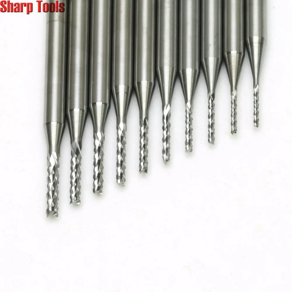 0.8-1.8mm NEW CNC PCB Bits, 10pcs Discount PCB End Millinging Cutting Tool Set for Print Circuit Board Drill
0.8-1.8mm NEW CNC PCB Bits, 10pcs Discount PCB End Millinging Cutting Tool Set for Print Circuit Board Drill