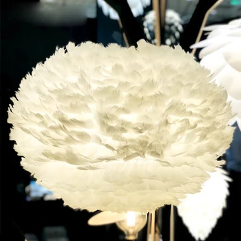 LED Modern Pendant Lights White Feather Pendant Lamps Home Indoor Lighting Restaurant Dining Room Living Room Bedroom Hang Lamps
LED Modern Pendant Lights White Feather Pendant Lamps Home Indoor Lighting Restaurant Dining Room Living Room Bedroom Hang Lamps