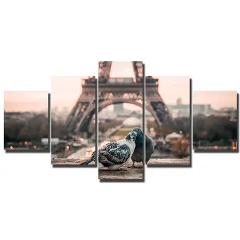 Artryst Home decor canvas print poster Love Birds in Paris for living room wall art decoration 5 piece wall decor pictures WY180
Artryst Home decor canvas print poster Love Birds in Paris for living room wall art decoration 5 piece wall decor pictures WY180