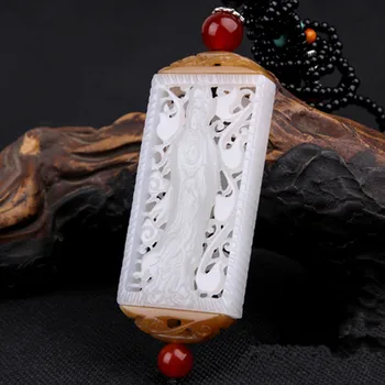 100% natural stone hand-carved guanyin sweater necklace pendant jewelry gift free delivery
100% natural stone hand-carved guanyin sweater necklace pendant jewelry gift free delivery