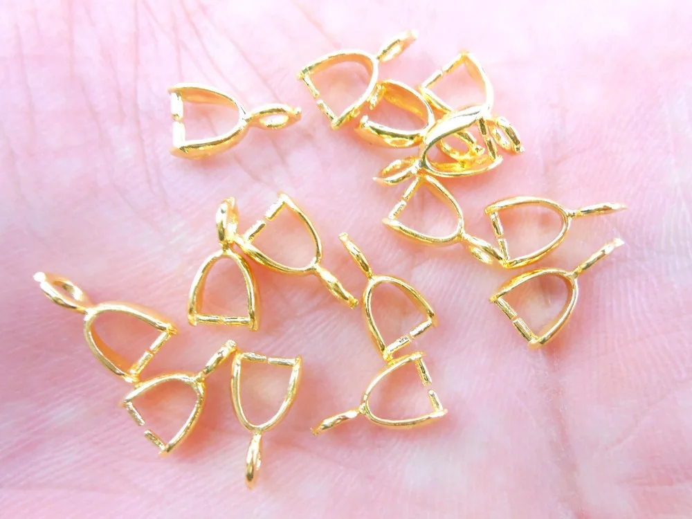 Free Shipping 100PCS Wholesale Yellow Gold Filled Jewelry Findings Bail Connector Bale Pinch Bail Pendant Linker
Free Shipping 100PCS Wholesale Yellow Gold Filled Jewelry Findings Bail Connector Bale Pinch Bail Pendant Linker
