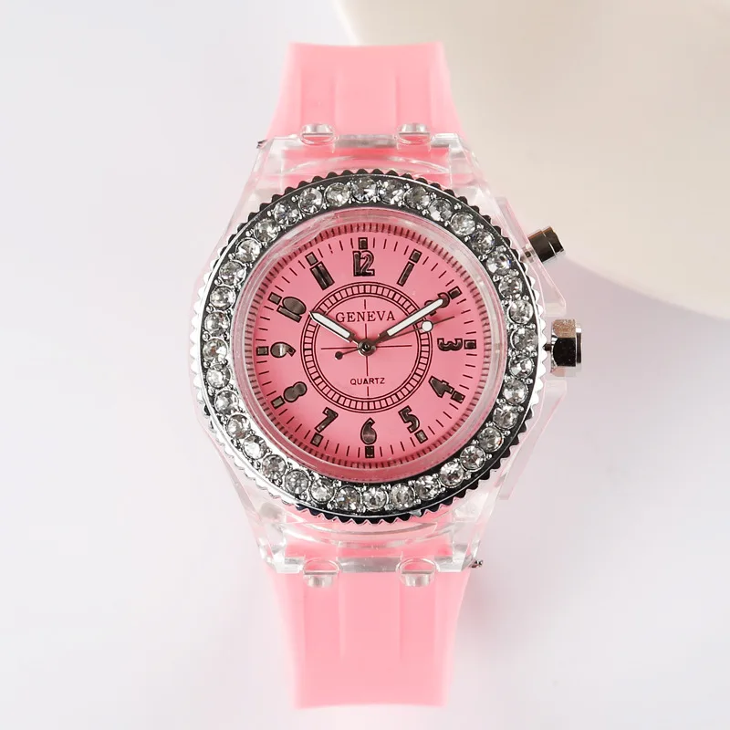 Silicone LED Luminous Fashion Ladies Outdoor Watch Lover's colorful Sports Wrist Watches Men Watch Clocks Relogios 741
Silicone LED Luminous Fashion Ladies Outdoor Watch Lover's colorful Sports Wrist Watches Men Watch Clocks Relogios 741