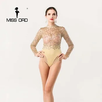 Free Shipping Missord 2020 Sexy O-neck long-sleeved sequin bodysuit playsuit FT4384
Free Shipping Missord 2020 Sexy O-neck long-sleeved sequin bodysuit playsuit FT4384