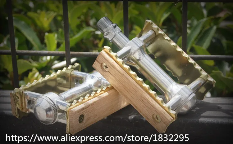 1 pair dead fly bearing on folding bicycle classical foot pedal to rose gold and wood MTB BMX DU Bearing Bicycle Pedal
1 pair dead fly bearing on folding bicycle classical foot pedal to rose gold and wood MTB BMX DU Bearing Bicycle Pedal