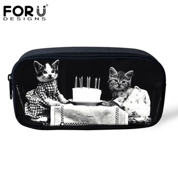 FORUDESIGNS Retro Women Travel Cosmetic Cases Make Up Bags Cute Animal Cat Dog Pattern Small Pencil Bags for Kids Pencil Cases
FORUDESIGNS Retro Women Travel Cosmetic Cases Make Up Bags Cute Animal Cat Dog Pattern Small Pencil Bags for Kids Pencil Cases