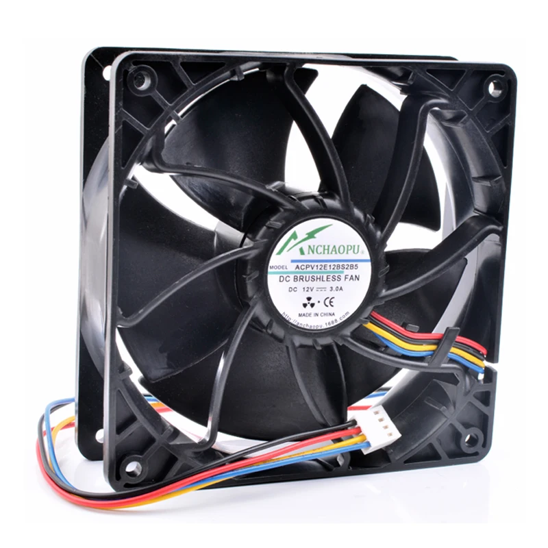 Brand new original ANCHAOPU V12E12BS2B5 12cm 12038 12V 3.0A server chassis S9 high speed cooling fan
Brand new original ANCHAOPU V12E12BS2B5 12cm 12038 12V 3.0A server chassis S9 high speed cooling fan
