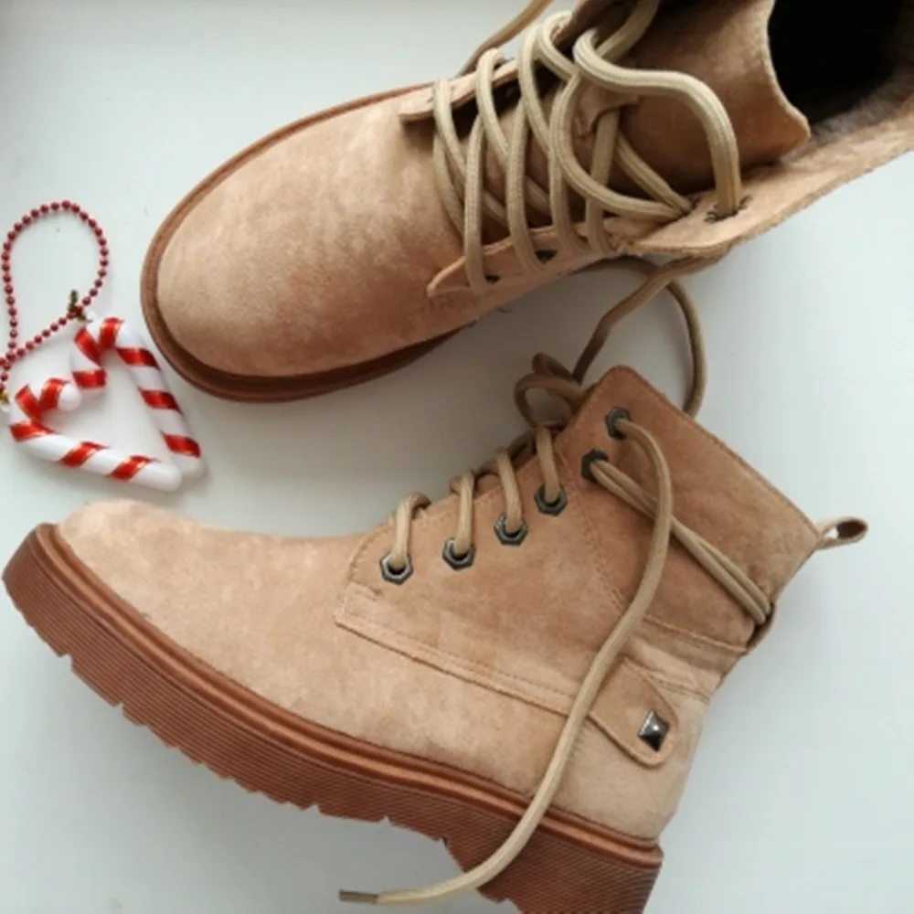 Фото Женские Водонепроницаемые ботинки Roni Bouker зимняя обувь женские - купить