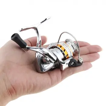 Durable Mini Fishing Reel Palm Size Zinc Alloy Coil Poket Small Spinning Reel for Ice / Pen Fishing Rod
Durable Mini Fishing Reel Palm Size Zinc Alloy Coil Poket Small Spinning Reel for Ice / Pen Fishing Rod