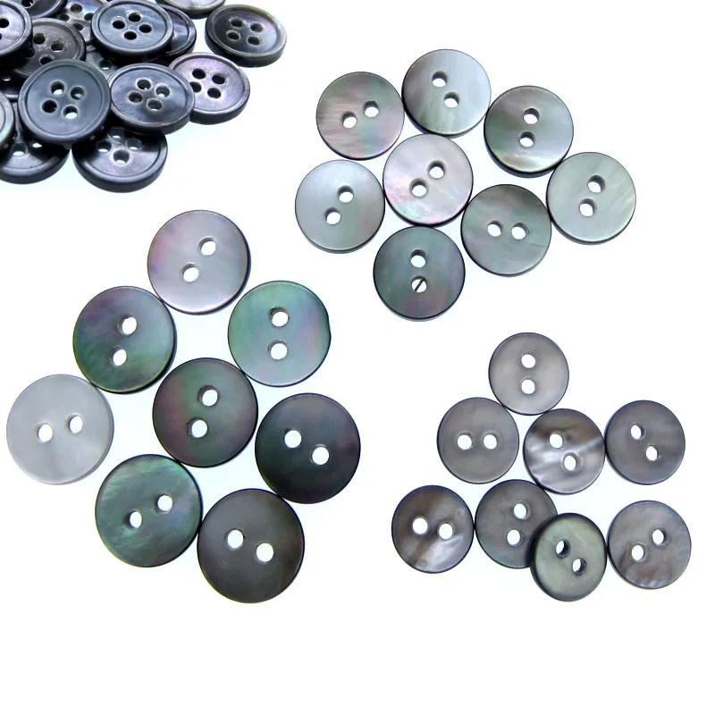 30Pcs Black mother of pearl shirt buttons natural shell buttons black iridescent Buttons 9mm~11.5mm
30Pcs Black mother of pearl shirt buttons natural shell buttons black iridescent Buttons 9mm~11.5mm