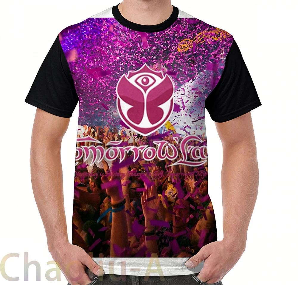 TOMORROW LAND FESTIVAL T-Shirt men funny printed t shirt women tops tees Short Sleeve Casual tshirts
TOMORROW LAND FESTIVAL T-Shirt men funny printed t shirt women tops tees Short Sleeve Casual tshirts