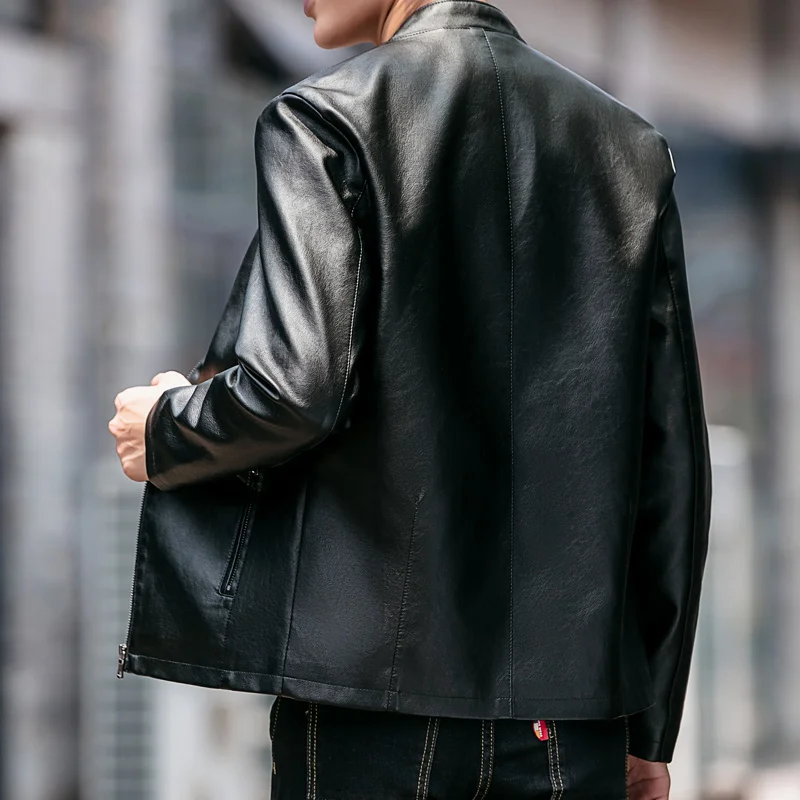 Leather Jackets for Men Autumn and Winter New Men's Motorcycle Leather Jacket Korean Style Men Jacket Street Wear
Leather Jackets for Men Autumn and Winter New Men's Motorcycle Leather Jacket Korean Style Men Jacket Street Wear