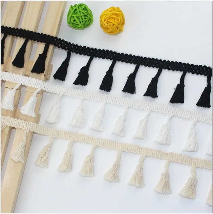 10Yards/Lot DIY Lace Tassel Fringe Polyester Cotton Lace Trim Ribbon Latin Dress Stage Garment Curtain Sofa Sewing Decorative
10Yards/Lot DIY Lace Tassel Fringe Polyester Cotton Lace Trim Ribbon Latin Dress Stage Garment Curtain Sofa Sewing Decorative