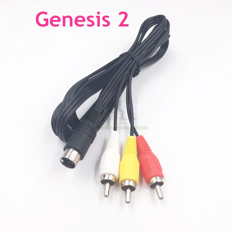 High Quality AV Cable Audio Video Cable replacement for SEGA Mega Drive 2 RCA Cord for SEGA Genesis 2
High Quality AV Cable Audio Video Cable replacement for SEGA Mega Drive 2 RCA Cord for SEGA Genesis 2