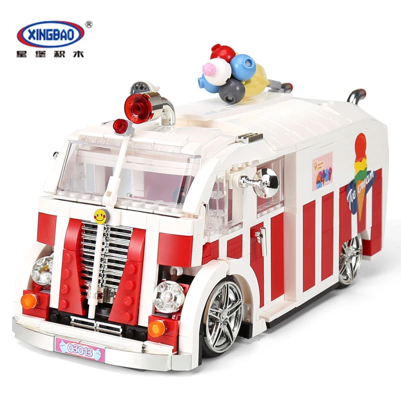 Xingbao Genuine 08004 1000Pcs Technic Series The Ice Cream Car Set Building Blocks Bricks Children Educational Toys Model Gifts 
Xingbao Genuine 08004 1000Pcs Technic Series The Ice Cream Car Set Building Blocks Bricks Children Educational Toys Model Gifts