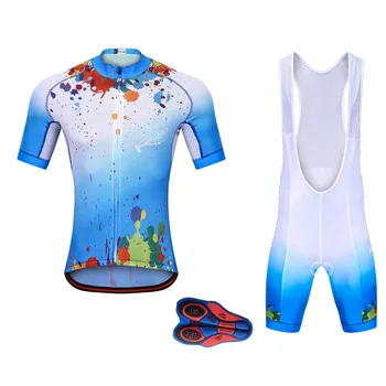 Summer 9D Gel Bike Bicycle Ropa Ciclismo Mountain Breathable Short Bib Pants Cycling Jersey Set Men Quick Dry Cycling Clothing 
Summer 9D Gel Bike Bicycle Ropa Ciclismo Mountain Breathable Short Bib Pants Cycling Jersey Set Men Quick Dry Cycling Clothing