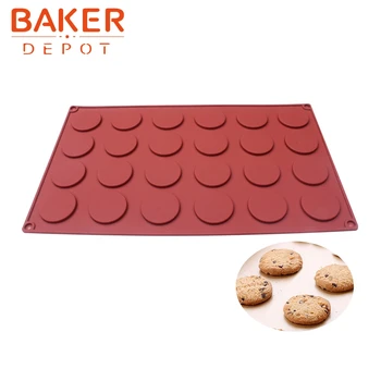 BAKER DEPOT Silicone Mold for chocolate biscuit round cake bread pastry baking form cookie hanmade tool DIY ice candy gummy mold
BAKER DEPOT Silicone Mold for chocolate biscuit round cake bread pastry baking form cookie hanmade tool DIY ice candy gummy mold