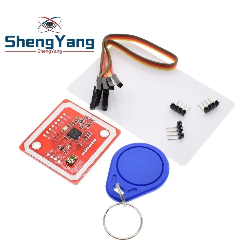 ShengYang PN532 NFC RFID Wireless Module V3 User Kits Reader Writer Mode IC S50 Card PCB Attenna I2C IIC SPI HSU For Arduino
ShengYang PN532 NFC RFID Wireless Module V3 User Kits Reader Writer Mode IC S50 Card PCB Attenna I2C IIC SPI HSU For Arduino