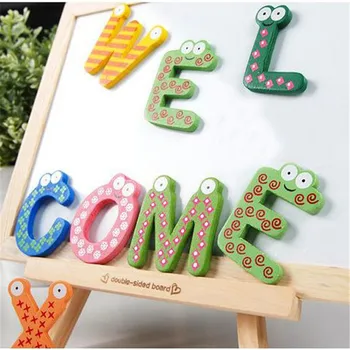 Unisex Kids Educational Toy Wood Letters Alphabet Learning Fridge Magnet 26 pcs
Unisex Kids Educational Toy Wood Letters Alphabet Learning Fridge Magnet 26 pcs