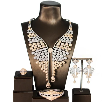 LAN PALACE Simple style luxury copper alloy 5A cubic zirconia jewellery set earrings necklace ring bracelet free shipping
LAN PALACE Simple style luxury copper alloy 5A cubic zirconia jewellery set earrings necklace ring bracelet free shipping