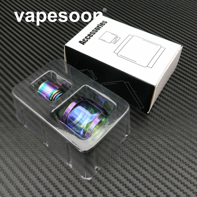 VapeSoon Replacment Rainbow Glass Tube With 810 SS Drip Tip For TFV8 X- BABY XBABY & Stick X8 2ML Kit
VapeSoon Replacment Rainbow Glass Tube With 810 SS Drip Tip For TFV8 X- BABY XBABY & Stick X8 2ML Kit