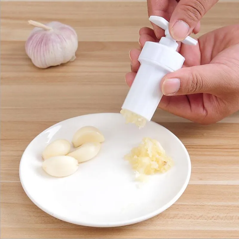 Rotary Garlic Press Peeling Machine Crusher Masher Cooking Tools Garlic Presses Blenders Peeler Minces Kitchen Gadgets Accessory
Rotary Garlic Press Peeling Machine Crusher Masher Cooking Tools Garlic Presses Blenders Peeler Minces Kitchen Gadgets Accessory