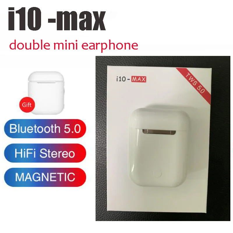 Hevaral i10 TWS Earphone Bluetooth 5.0 Earbuds with Charging Case silicone Touch Control Mini Headset For iphone Samsung Android
Hevaral i10 TWS Earphone Bluetooth 5.0 Earbuds with Charging Case silicone Touch Control Mini Headset For iphone Samsung Android