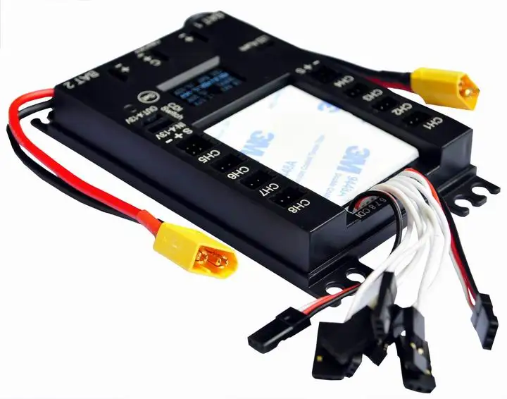 Mini Power DP Pro 9 Channels Mini Servo Section Board Power Box with BEC for Gasoline Plane turbine jet
Mini Power DP Pro 9 Channels Mini Servo Section Board Power Box with BEC for Gasoline Plane turbine jet