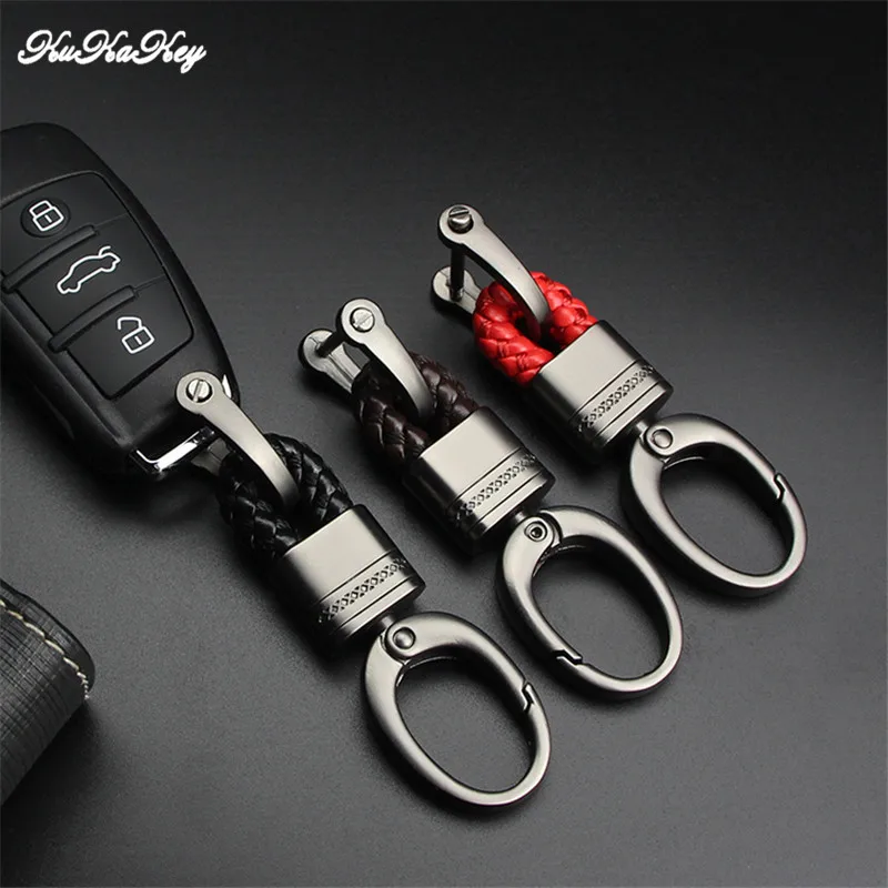 KUKAKEY Hand Woven Car Keychain Keyring For Ferrari Fiat Ford Holden Honda Hyundai Infiniti Car Styling Key Ring Chain Holder
KUKAKEY Hand Woven Car Keychain Keyring For Ferrari Fiat Ford Holden Honda Hyundai Infiniti Car Styling Key Ring Chain Holder