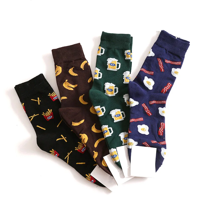 French Fries Banana Beer Style Socks Funny Happy Cotton Socks Cartoon Socks Men Women Food Fruit Streetwear Unisex Casual Socks
French Fries Banana Beer Style Socks Funny Happy Cotton Socks Cartoon Socks Men Women Food Fruit Streetwear Unisex Casual Socks