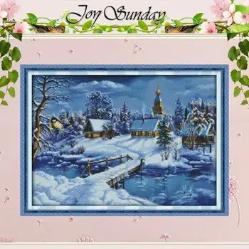 A World of Ice and Snow Counted Cross Stitch 11CT 14CT Cross Stitch Set Wholesale Winter Cross-stitch Kits Embroidery Needlework
A World of Ice and Snow Counted Cross Stitch 11CT 14CT Cross Stitch Set Wholesale Winter Cross-stitch Kits Embroidery Needlework