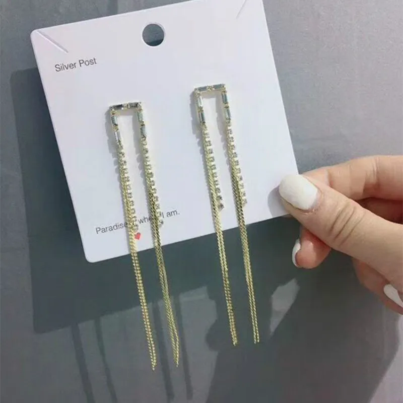 2019 New Arriva Crystal Trendy Geometric Women Dangle Earrings Tasseled Earrings For Women Drops Earrings
2019 New Arriva Crystal Trendy Geometric Women Dangle Earrings Tasseled Earrings For Women Drops Earrings