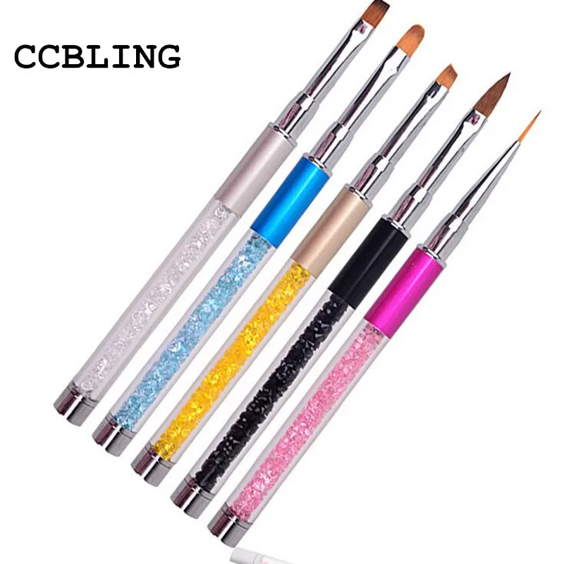 Nail Art Brush Pen Rhinestone Diamond Metal Acrylic Handle Carving Powder Gel Liquid Salon Liner Nail Brush With Cap 2017 New
Nail Art Brush Pen Rhinestone Diamond Metal Acrylic Handle Carving Powder Gel Liquid Salon Liner Nail Brush With Cap 2017 New
