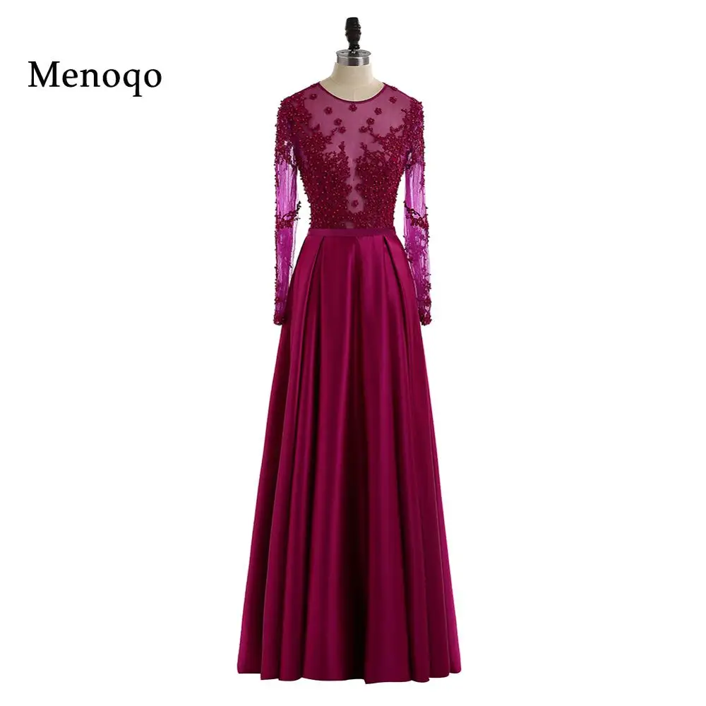 71032W Premios Goya Evening Dresses A line Sheer Crew Neckline Illusion Long sleeve Applique Beaded Prom Dresses Gowns
71032W Premios Goya Evening Dresses A line Sheer Crew Neckline Illusion Long sleeve Applique Beaded Prom Dresses Gowns