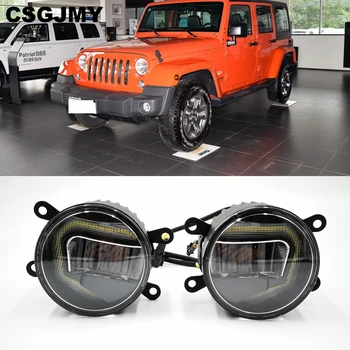3-IN-1 Functions Auto LED DRL Daytime Running Light Car Projector Fog Lamp with yellow signal For Jeep Wrangler 2008 - 2015 2016
3-IN-1 Functions Auto LED DRL Daytime Running Light Car Projector Fog Lamp with yellow signal For Jeep Wrangler 2008 - 2015 2016