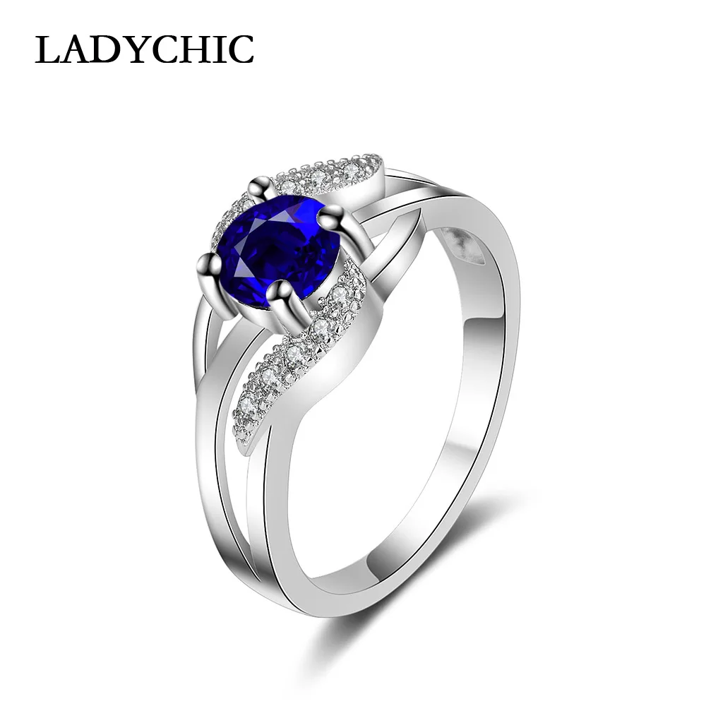 LADYCHIC Silver Color Charm Engagement Rings for Female Fashion Wedding Ring with Multicolor Zircon Girlfriend Gift LR1061
LADYCHIC Silver Color Charm Engagement Rings for Female Fashion Wedding Ring with Multicolor Zircon Girlfriend Gift LR1061