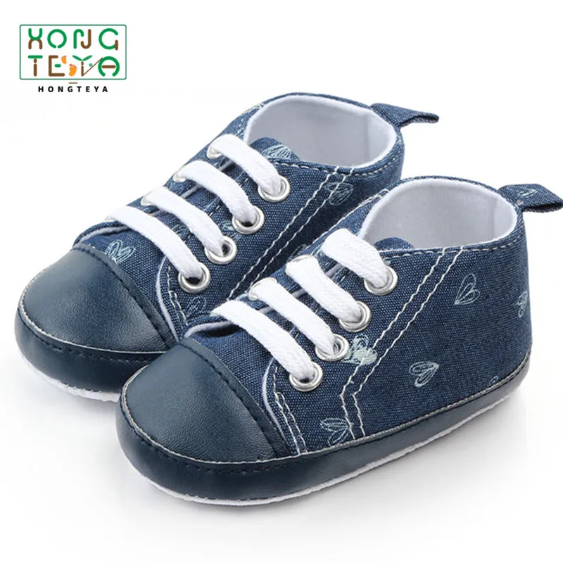 2019 Newborn Baby Boys Girls First Walkers Canvas Classic Sports Sneakers Shoes Infant Toddler Soft Sole Anti-slip Baby Shoes
2019 Newborn Baby Boys Girls First Walkers Canvas Classic Sports Sneakers Shoes Infant Toddler Soft Sole Anti-slip Baby Shoes