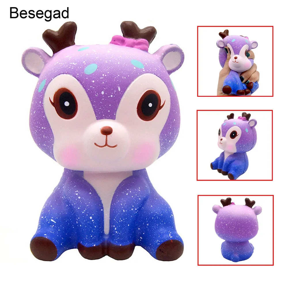 Besegad Super Soft Squishy Cute Kawaii Deer Slow Rising Squeeze Toys for Adults Anti Stress Relieves Anxiety Squishi Squishys
Besegad Super Soft Squishy Cute Kawaii Deer Slow Rising Squeeze Toys for Adults Anti Stress Relieves Anxiety Squishi Squishys