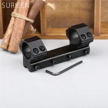 SURIEEN Aluminum 25.4mm 1inch Dual Ring Low Profile Flat Top 11mm Narrow Dovetail Scope Mount Rail for Hunting Laser Flashlight
SURIEEN Aluminum 25.4mm 1inch Dual Ring Low Profile Flat Top 11mm Narrow Dovetail Scope Mount Rail for Hunting Laser Flashlight