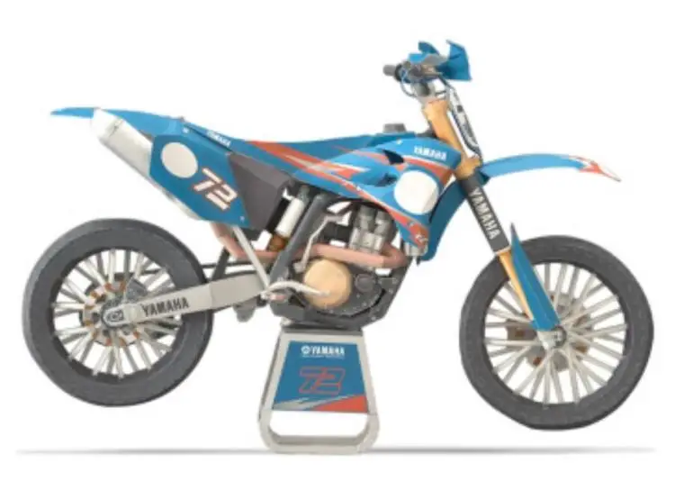 YZ450FM3D Paper Model DIY
