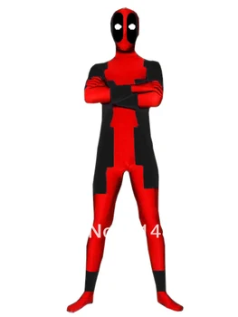 Red and Black Deadpool Costume Spandex Full Body Suit
Red and Black Deadpool Costume Spandex Full Body Suit