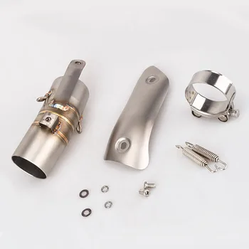 Motorcycle Exhaust Muffler Middle Link Pipe With Heat Shield System For Suzuki GSXR 1000 2012 2013 2014 2015 2016 Year GSXR1000
Motorcycle Exhaust Muffler Middle Link Pipe With Heat Shield System For Suzuki GSXR 1000 2012 2013 2014 2015 2016 Year GSXR1000